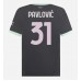 Maillot de foot AC Milan Strahinja Pavlovic #31 Troisième vêtements 2024-25 Manches Courtes